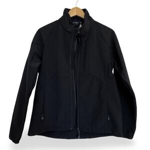 Black Diamond Softshell Jacket Black Zip Outdoor Hiking Climbing Size L Unisex